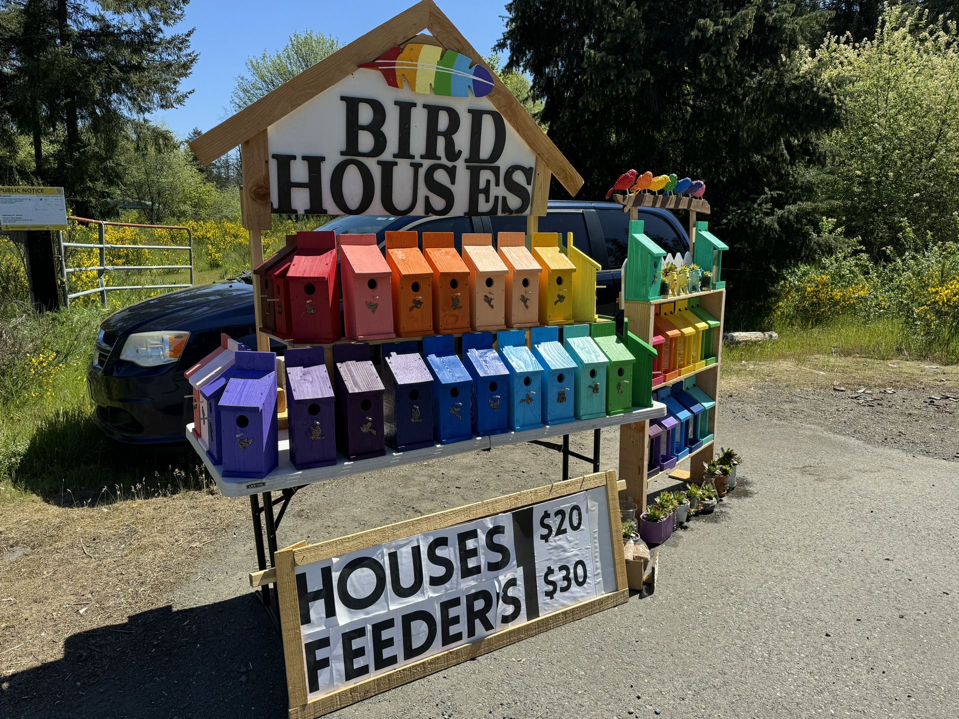 Bird Houses And Feeders! Don't Forget Mothers Day!