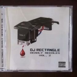 DJ Rectangle - Deadly Needles Vol. 2 (CD, Mixed) Media: Mint (M)  Sleeve: Very Good Plus (VG+ Comments: Sealed new