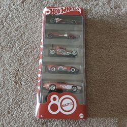 Hot Wheels 80th Anniversary 5 Pack