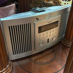 TEAC CD-X6 Wall Mount Stereo System, Flat Panel Radio And CD Player