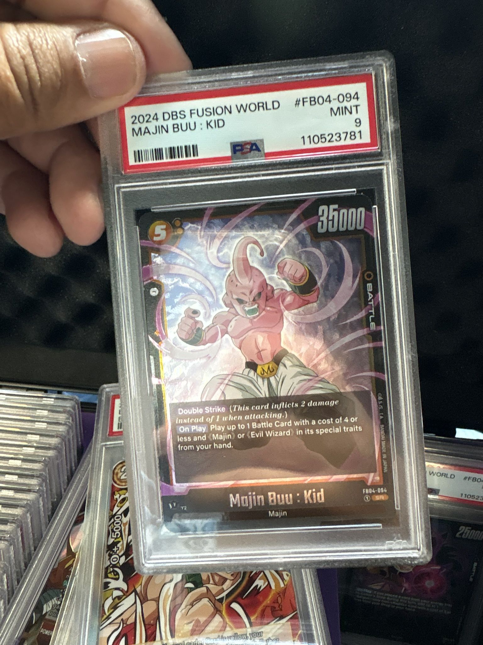 2024 DBS FUSION WORLD MAJIN BUU: KID PSA 9