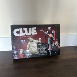 Nightmare Before Christmas Clue Board Game (2016)