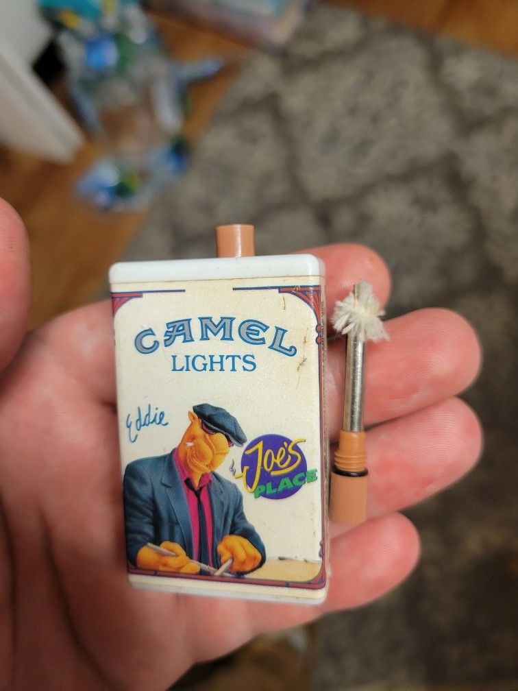 NEW- Camel Filters Cigarettes Vintage Flint Lighter 1900s EDDIE Joe's Place