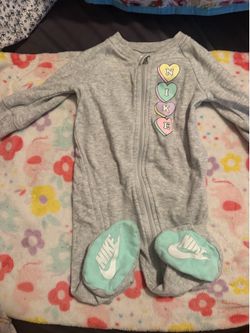 Nike  Zipper Onesie