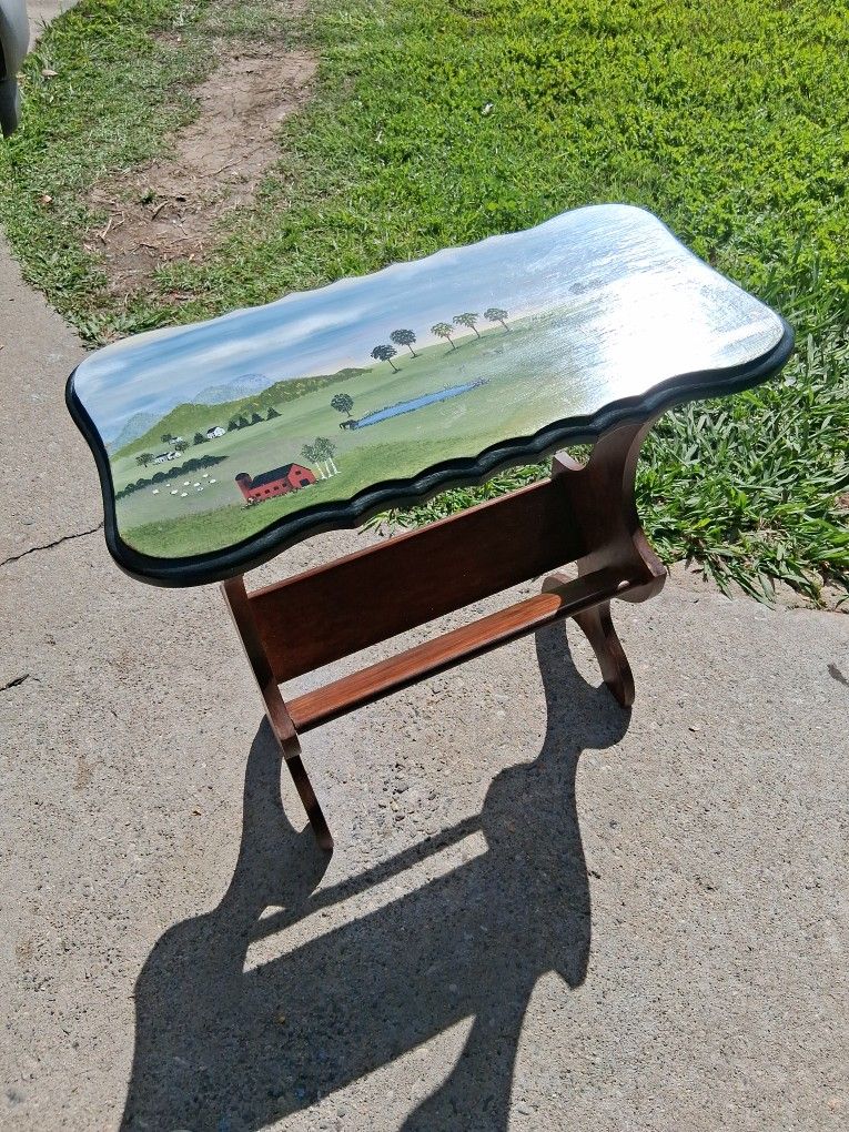 Unique Hand-painted Table