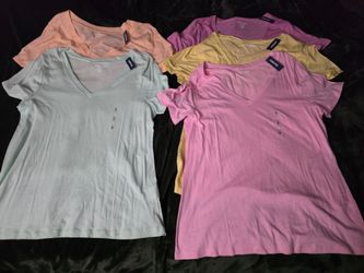 Old Navy Vintage Womens V-Neck T-Shirts XL