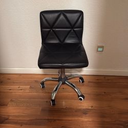 Black Vanity Chair