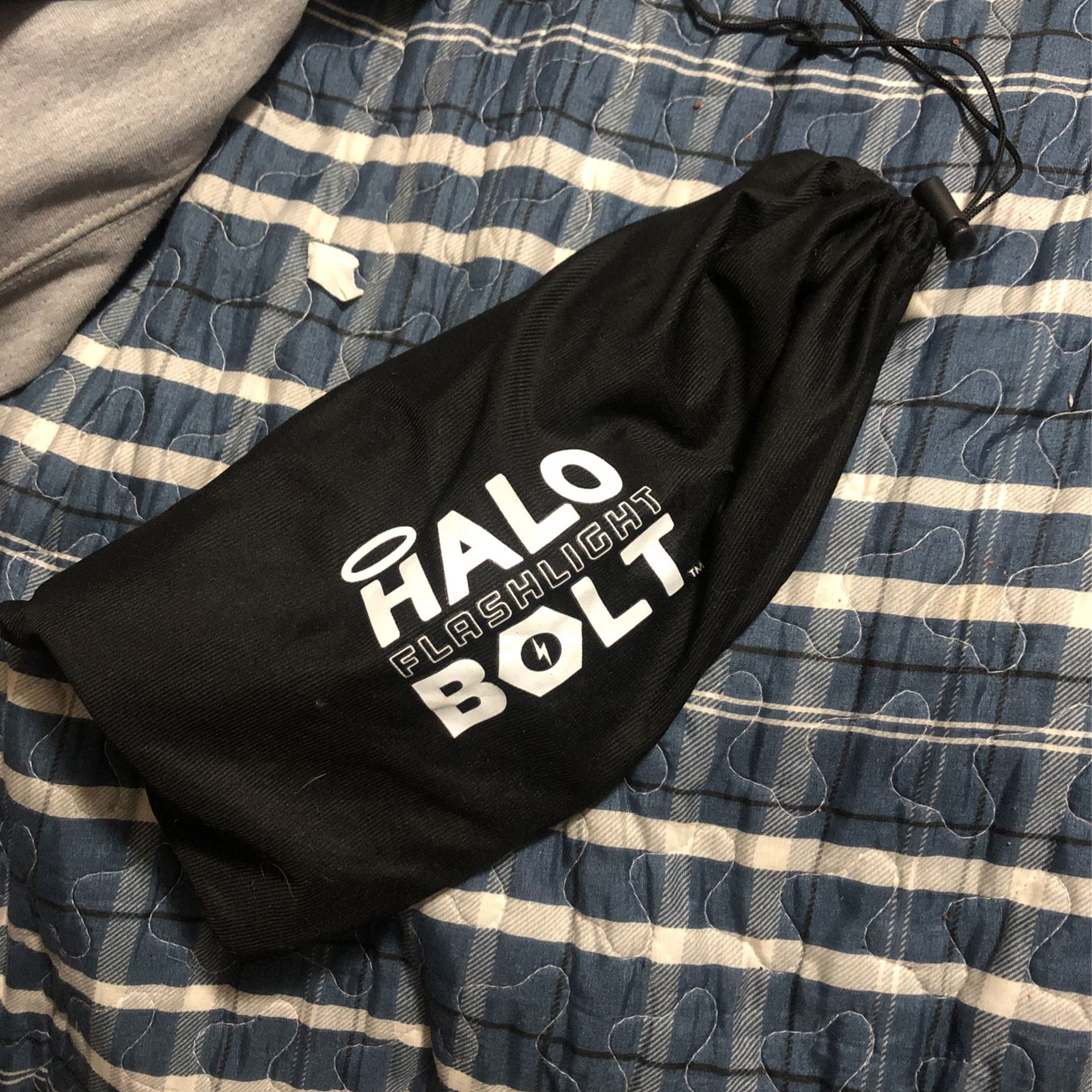 Halo Bolt Flashlight Silver