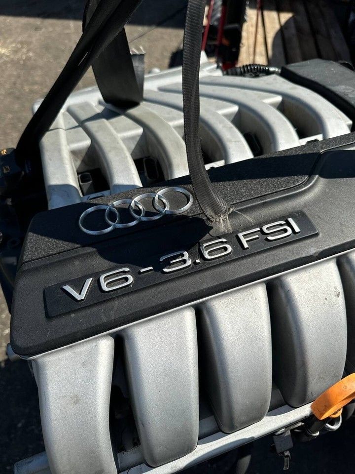 07-09 Audi Q7 4L Quattro 3.6L 6 Cylinder AT Engine Motor Vin Y 5Th Digit OEM