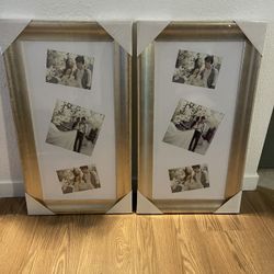 WEDDING GOLD FRAMES 19 x 33 “ 
