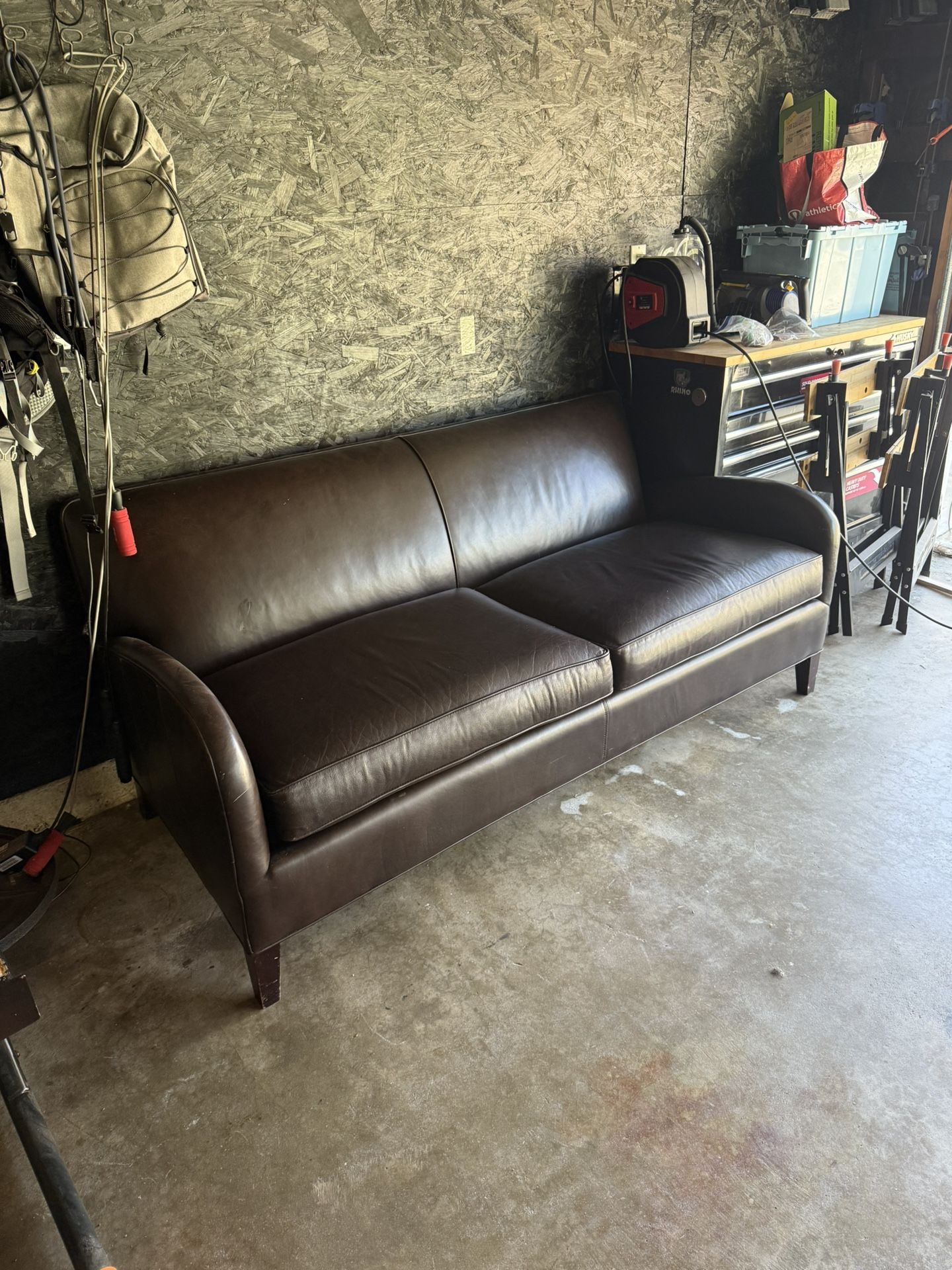 Leather Sofa 