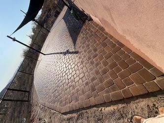 Pavers turf gravel