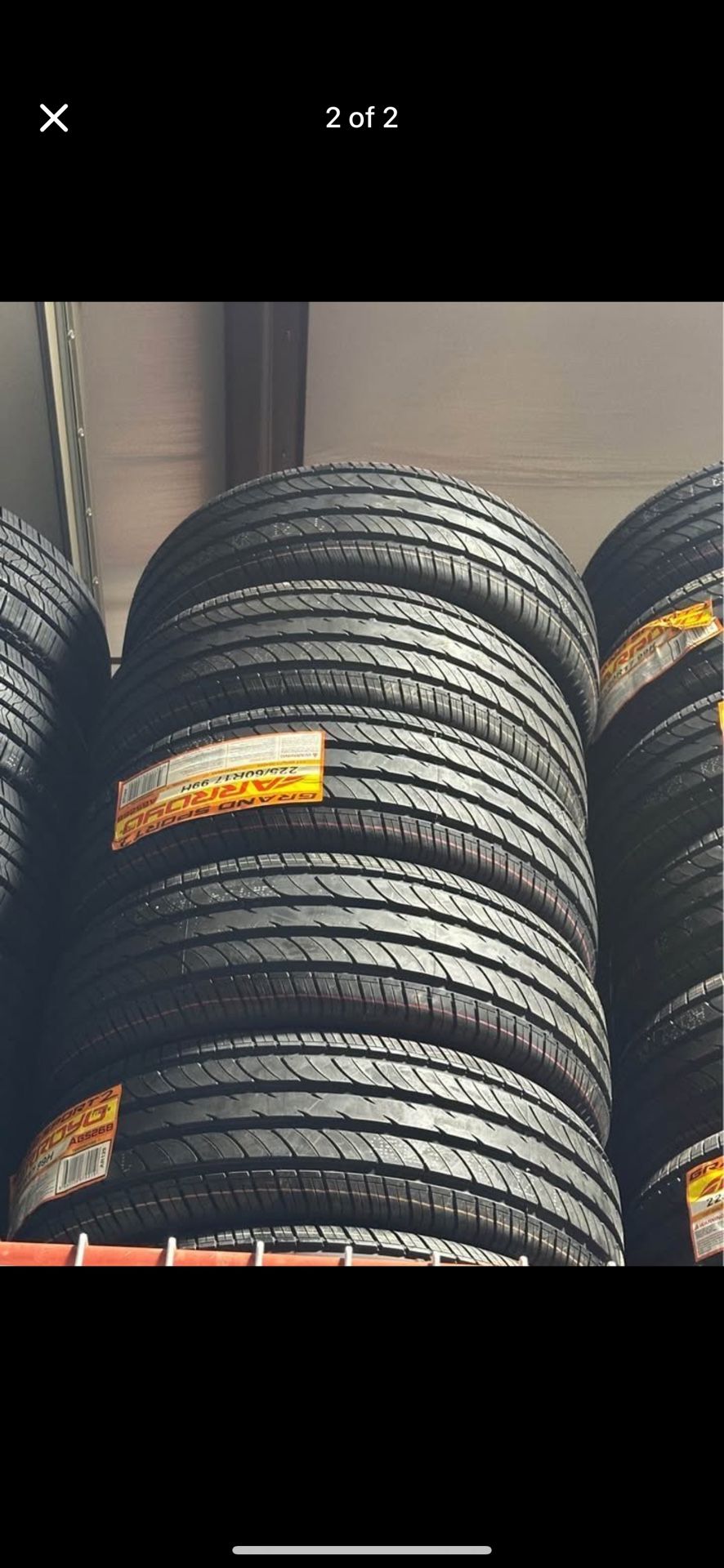 225/60/17 Arroyo Grand Sport A/S 99H Tires