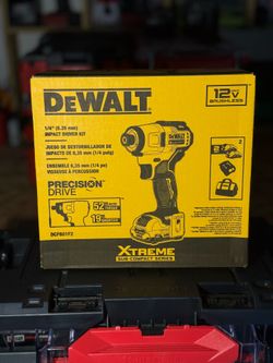 Dewalt XTREME 12-volt max 1/4-in Brushless Cordless Impact Driver