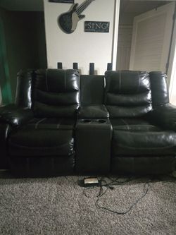 Reclining seats two sets
