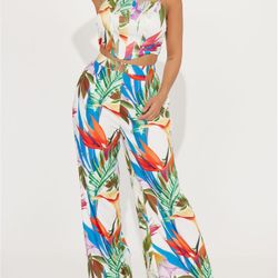 Tropical Forest Pant Set