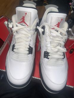 White Cement jordan 4s