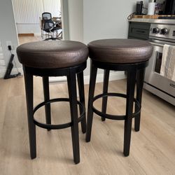 Leather Bar Stools
