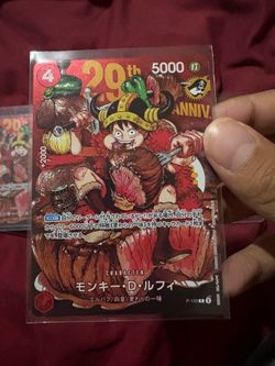 One piece cards