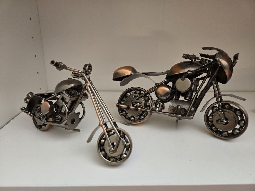 Motorcycles Made Of Metal