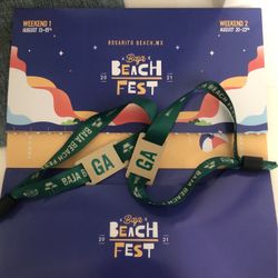 Baja Beach Fest 2 GA Passes