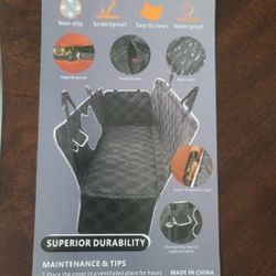 New  Pet  Seat  Cover   Cash