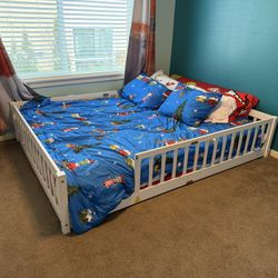 Montessori floor bed, Queen