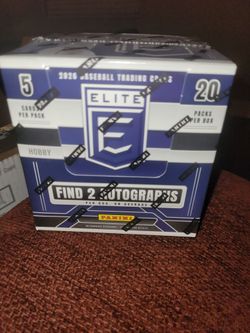 2026 Panini Donruss Elite Baseball Hobby Box