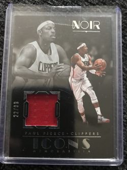 2017 noir Paul Pierce jersey /99