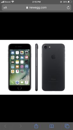 Apple iPhone 7 32GB Black LTE