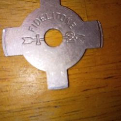 Vintage 7 in record player record spacer