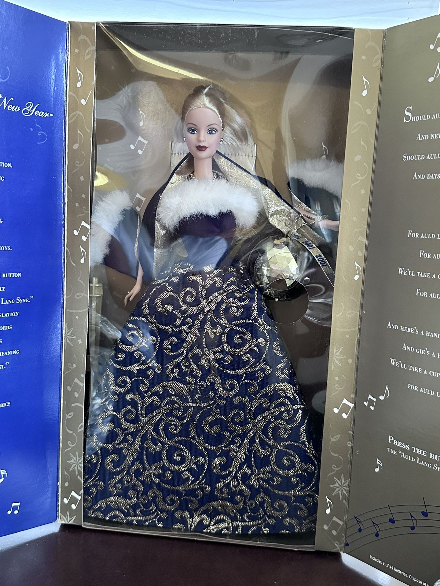 2001 New Years Barbie
