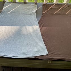 (2) Old Navy folded over easy wear skirts
