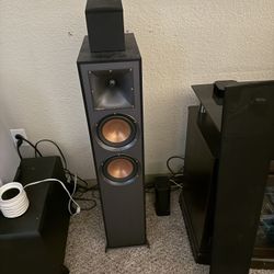 Home Theater Speakers & Receiver System 