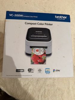 Brother VC-500W Compact Color Printer, New