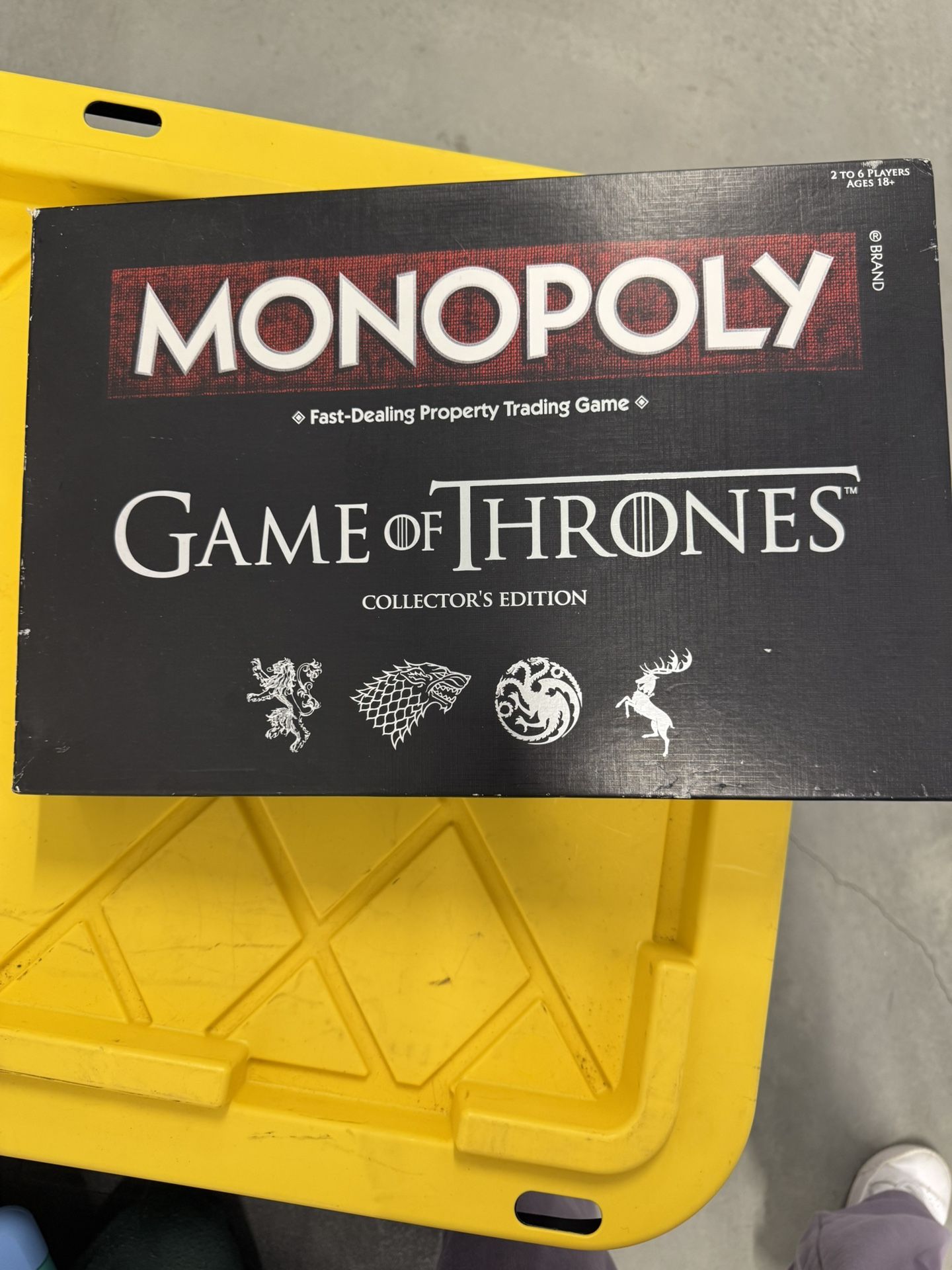 Game of Thrones Monopoly $20