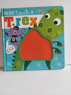 Never Touch a T.Rex Children's Board Book