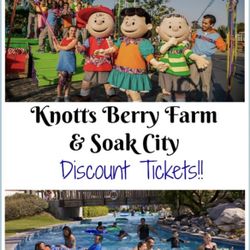 KNOTTS BERRY FARM TIX SPECIAL ANYDAY **HALF OFF**