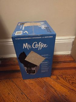Mr. Coffee Programmable 3-Way Brewing System 12-Cup Drip Coffee Makers. New!