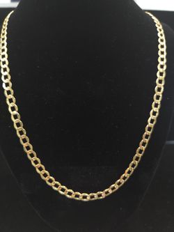 10k Gold Cuban Link Chain 