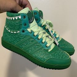 adidas Top Ten HI X Disney Pixar Toy Story Rex Unisex Sneaker Shoe Youth Size : 6 (NEW)