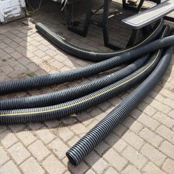 Five 10 Ft Perforated Drain Tubing