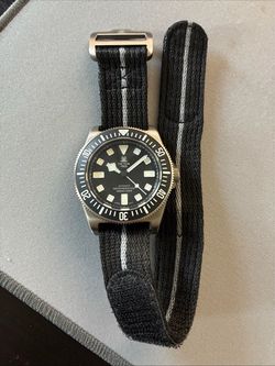 Tactical frog FXD NH35 movement dive watch black