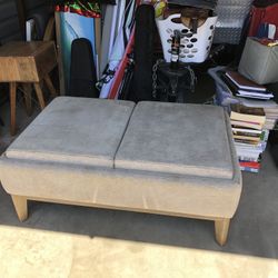 Fabric Ottoman Coffee Table