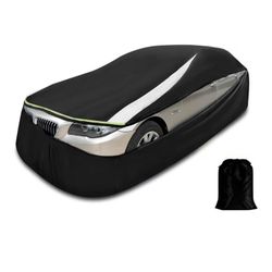 Full Enclosed Small Car Covers Universal Fit for Miata,Mini Cooper,Z1/Z3,SLK-Class,Polo/Rabbit 1,Fiesta,Solstice,Yaris/MR2,Honda S2000,Saturn 