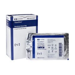 Vaseline Petrolatum Impregnated Dressing 6 x 36" Rectangle Mesh Gauze 12 Ct