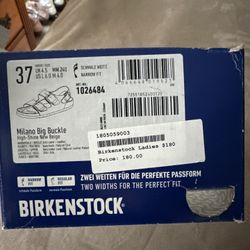 Milano Big Buckle Birkenstocks