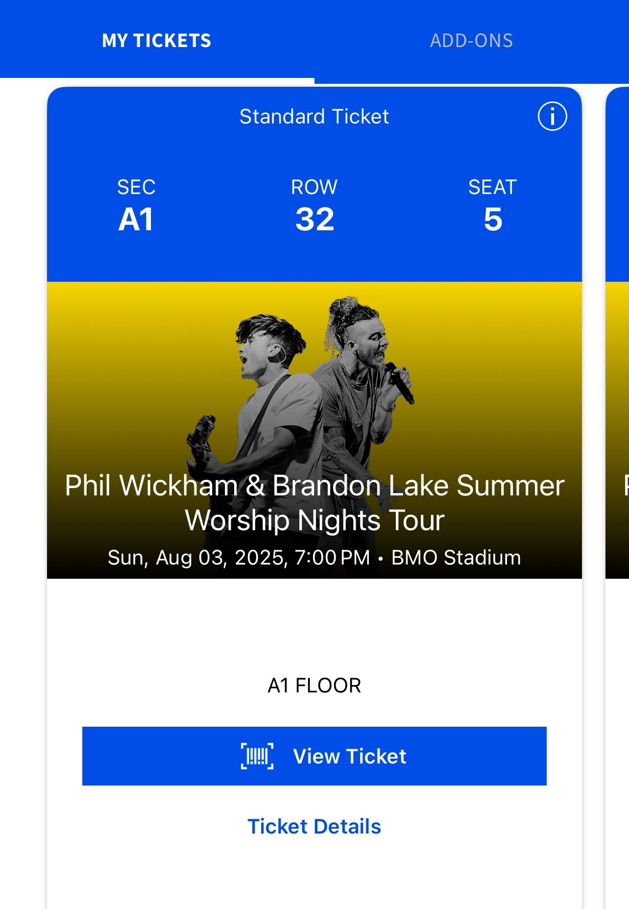Brandon Lake, Josiah Queen, Phil Wickham At BMO Stadium