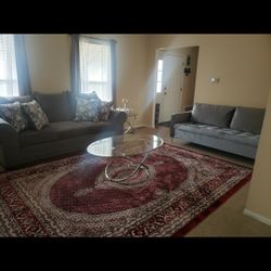 2 set of sofa With 2 Side Table And Coffee Table