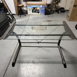 Glass Desk